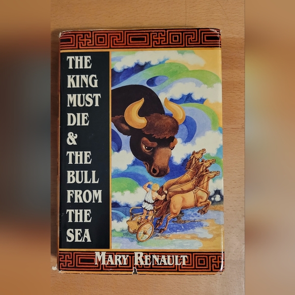 The King Must Die & The Bull from the Sea by Mary Renault HC 1998 Sci-Fi printng - Picture 2 of 16